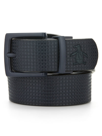 Tonal Textured Golf Belt (Black Iris) 