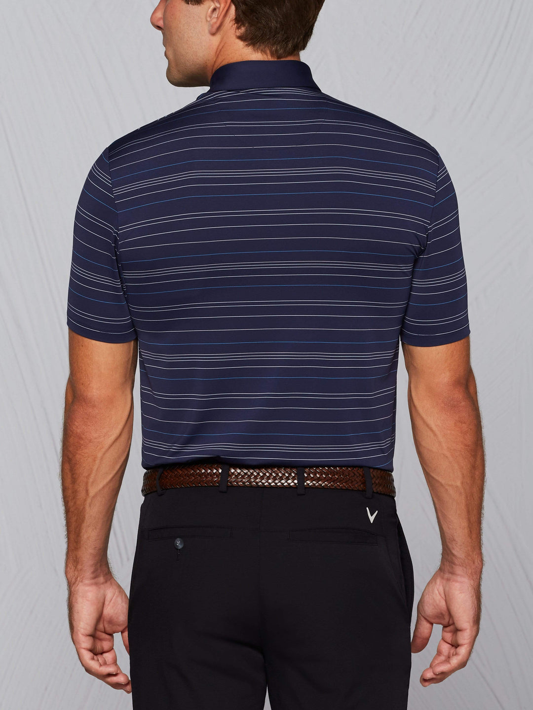 Men's Tour Authentic 4 Color Striped Polo