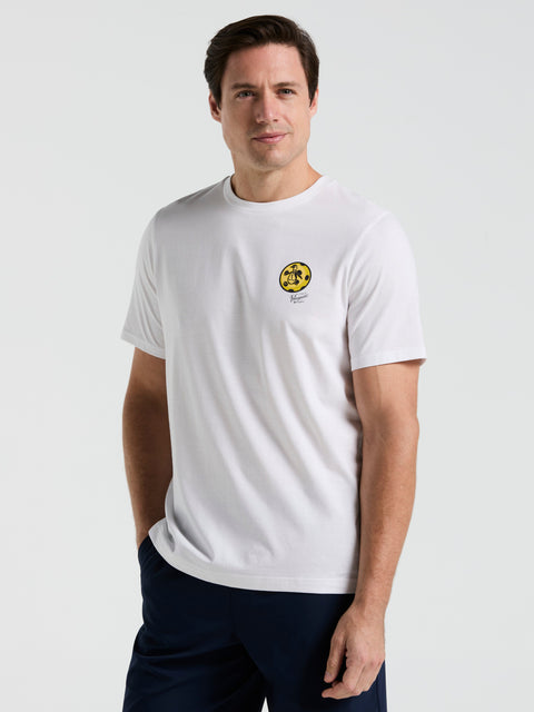 Trademark Paddle Graphic Tennis Tee  (Bright White) 