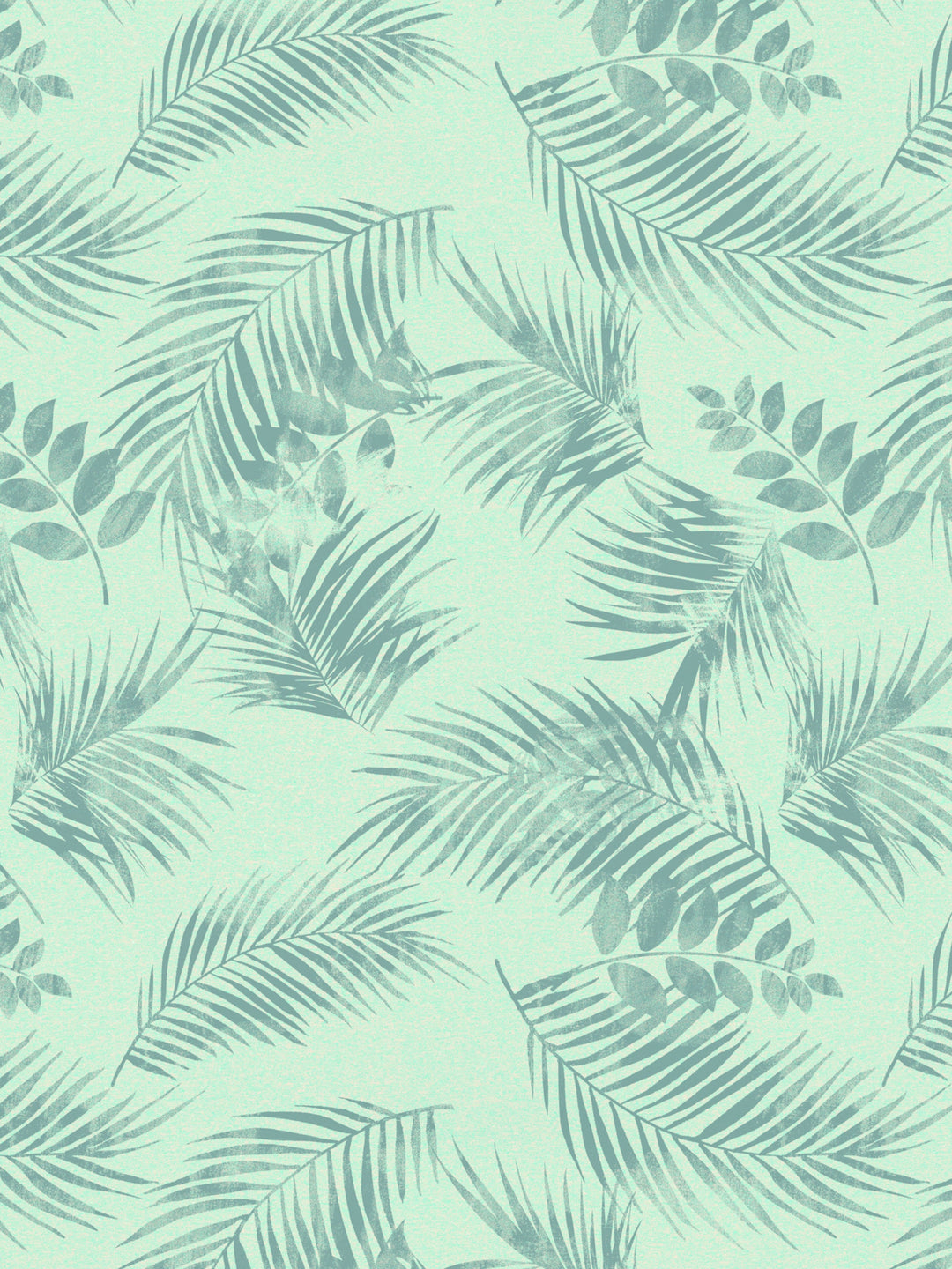 Men's Tropical Leaf Polo