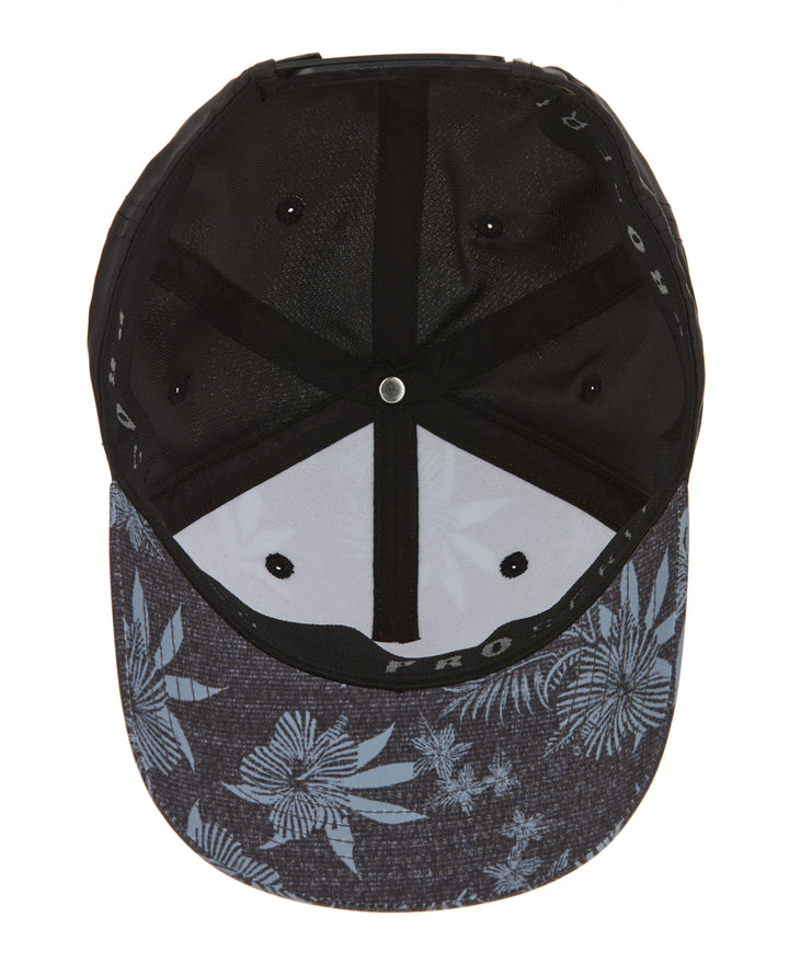PGA TOUR TROPICAL PRINT CAP (Caviar) 