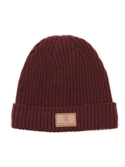 Waffle Knit Beanie (Fig) 