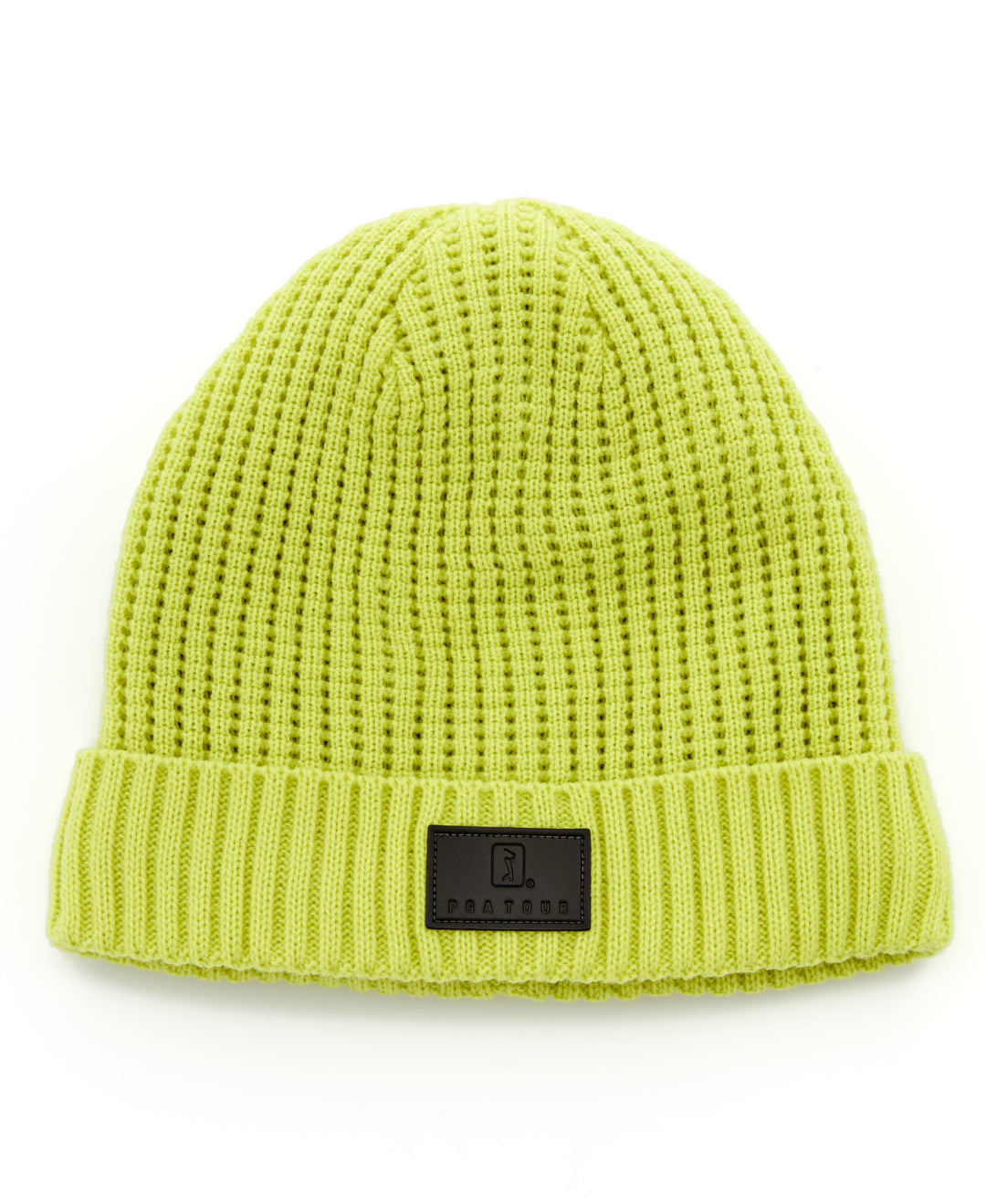 Waffle Knit Beanie (Limeade) 