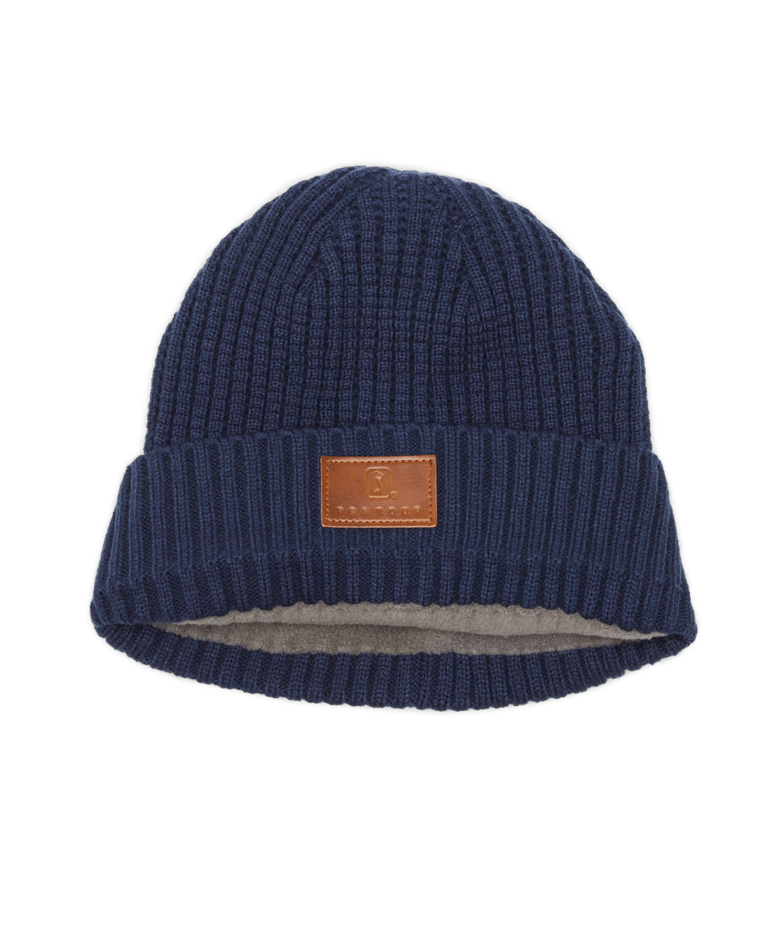 Waffle Knit Beanie (Black Iris) 