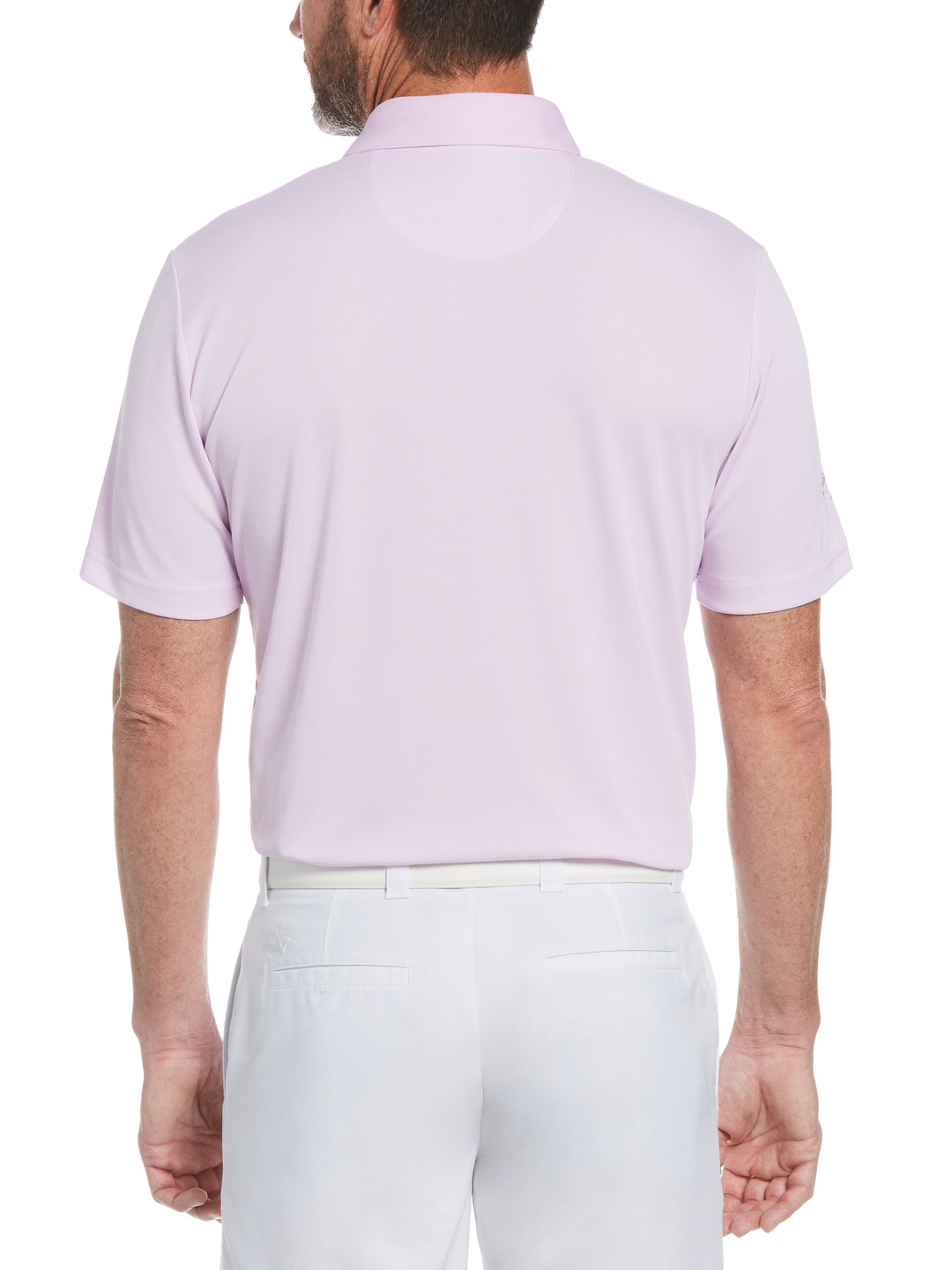 Men's Yarn Dyed Birdseye Color Block Polo