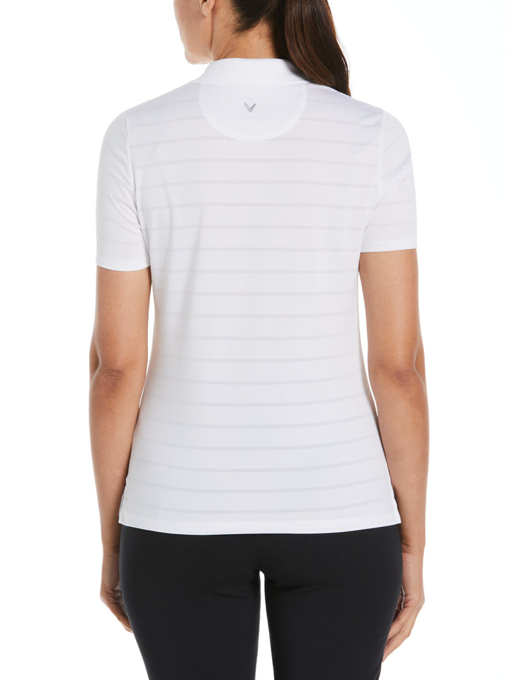 Opti-Vent Open Mesh Polo (White) 