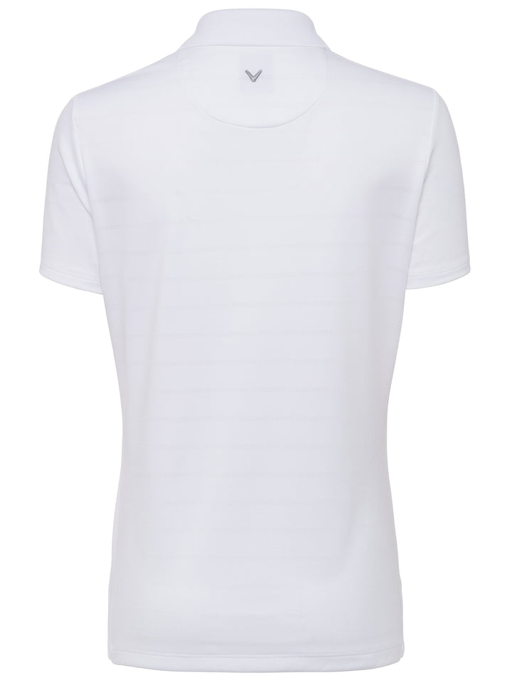 Opti-Vent Open Mesh Polo (White) 