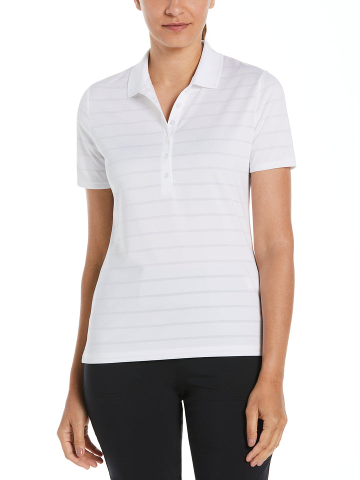 Opti-Vent Open Mesh Polo (White) 