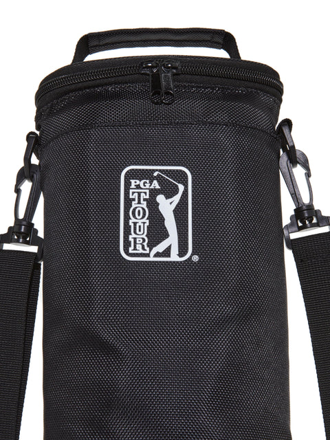 PGA TOUR SMALL COOLER BAG ATTACHED TO GOLF BAG (Caviar) 