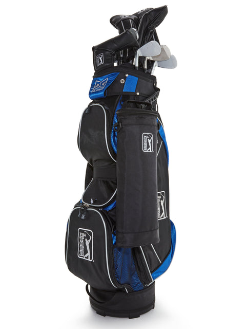 PGA TOUR SMALL COOLER BAG ATTACHED TO GOLF BAG (Caviar) 