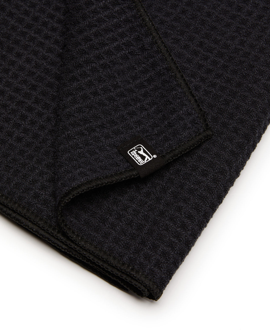 PGA TOUR MICROFIBER WAFFLE TOWEL (Caviar) 