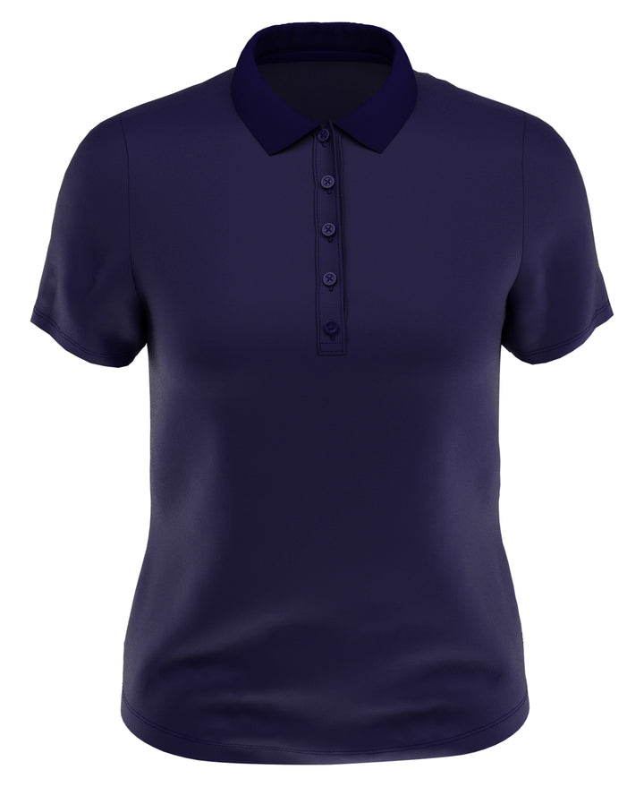Plus Swing Tech Golf Polo (Peacoat) 