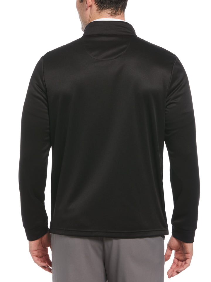 Quilted Puffer Golf Jacket (Caviar) 