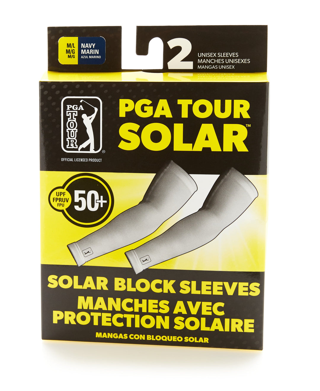 Solar Block Golf Sleeves (Peacoat) 
