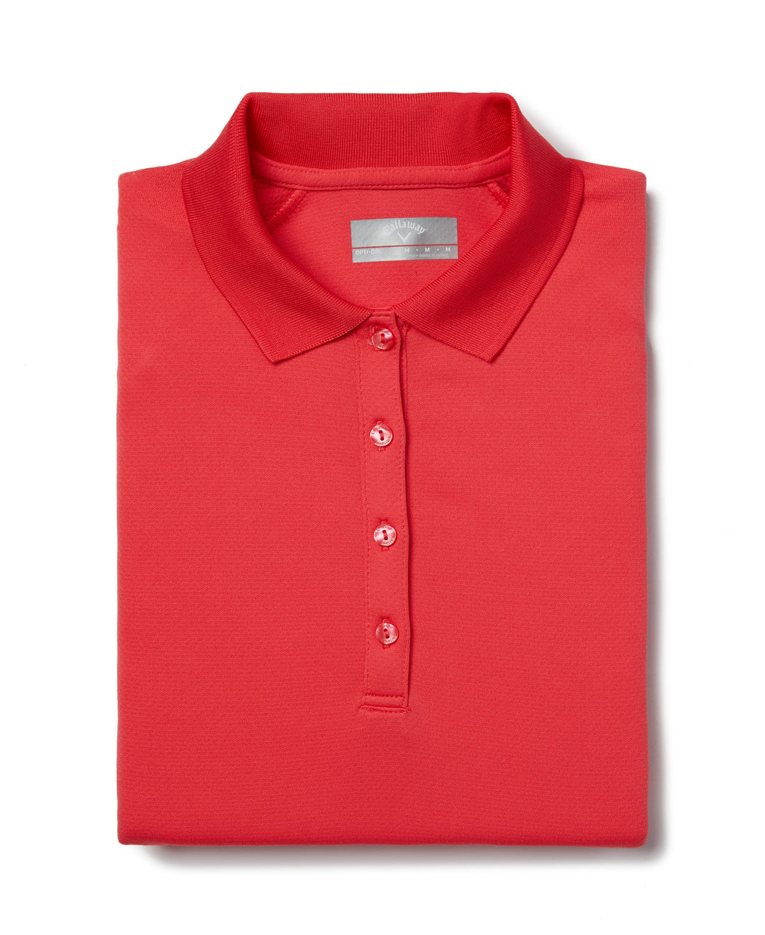 Swing Tech Solid Polo Top (Geranium) 