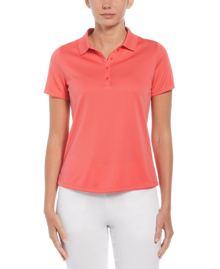 Swing Tech Solid Polo Top (Paradise Pink) 