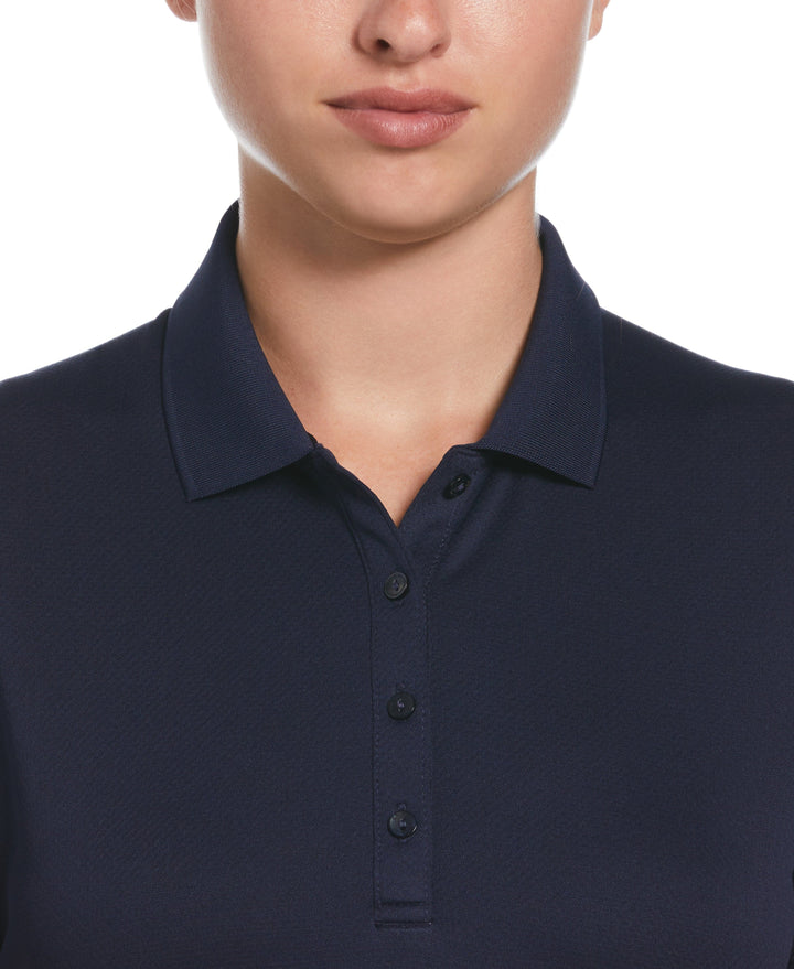 Swing Tech Solid Polo Top (Peacoat) 