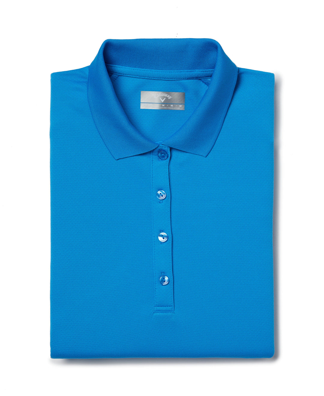 Swing Tech Solid Polo Top (Ibiza Blue) 