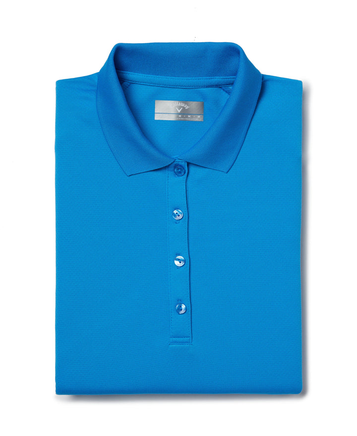 Swing Tech Solid Polo Top (Ibiza Blue) 