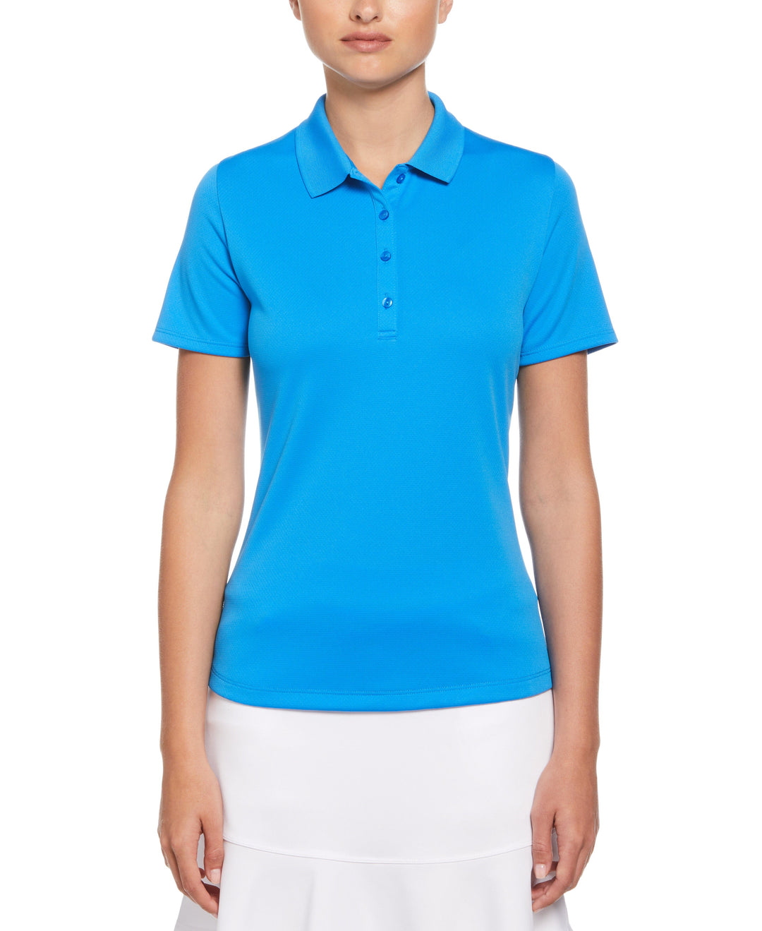 Swing Tech Solid Polo Top (Blue Sea Star) 