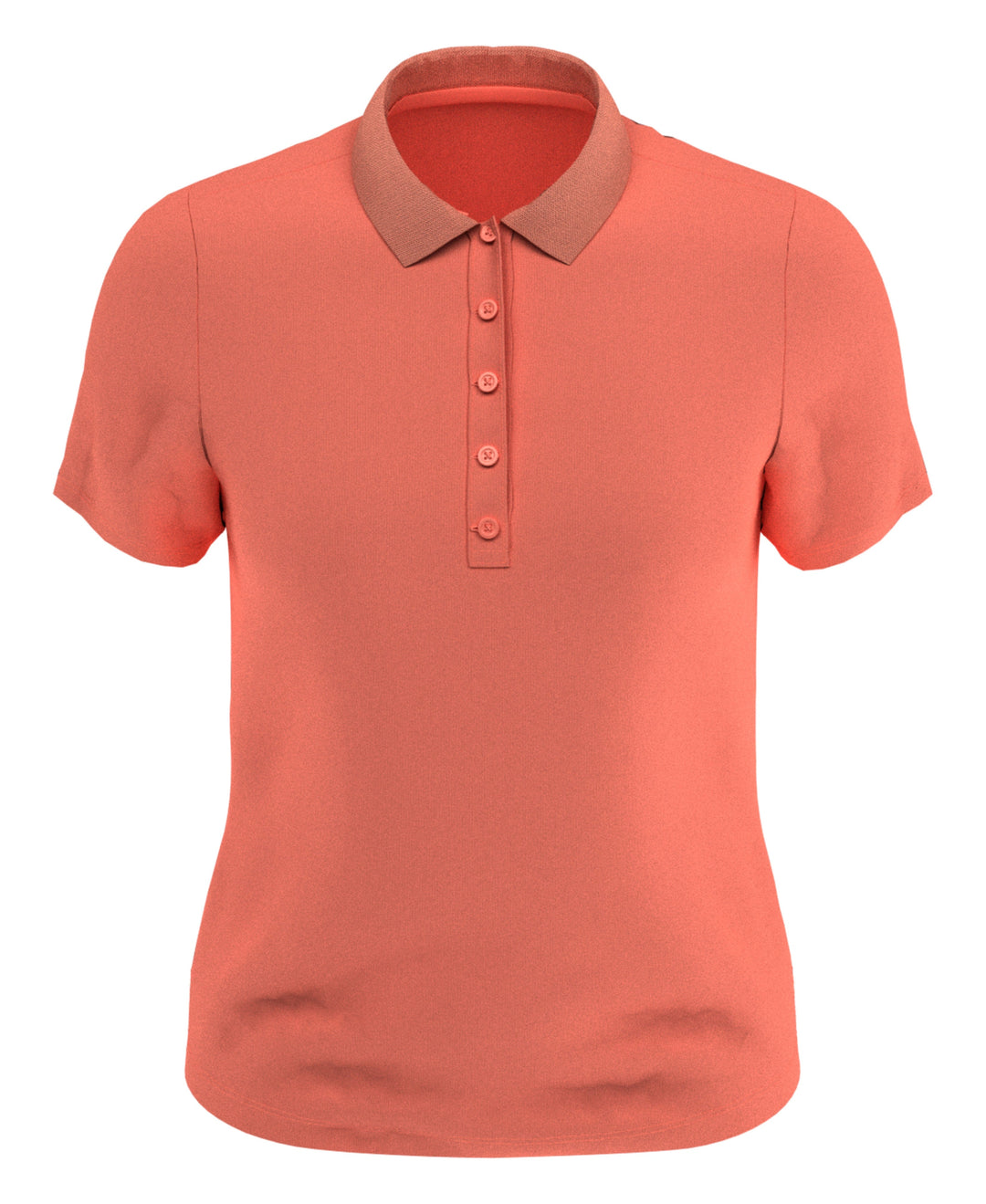 Swing Tech Solid Polo Top (Persimmon) 