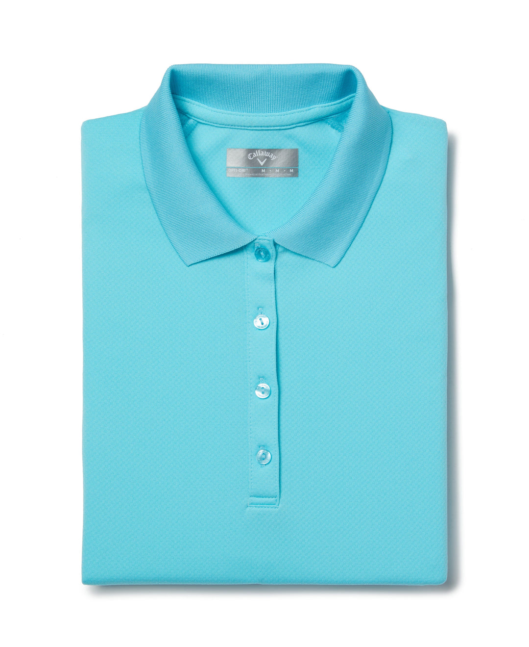 Swing Tech Solid Polo Top (Santorini Blue) 