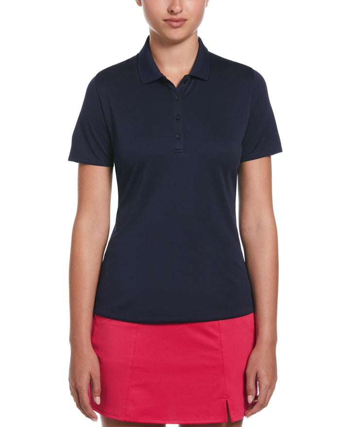 Swing Tech Solid Polo Top (Peacoat) 