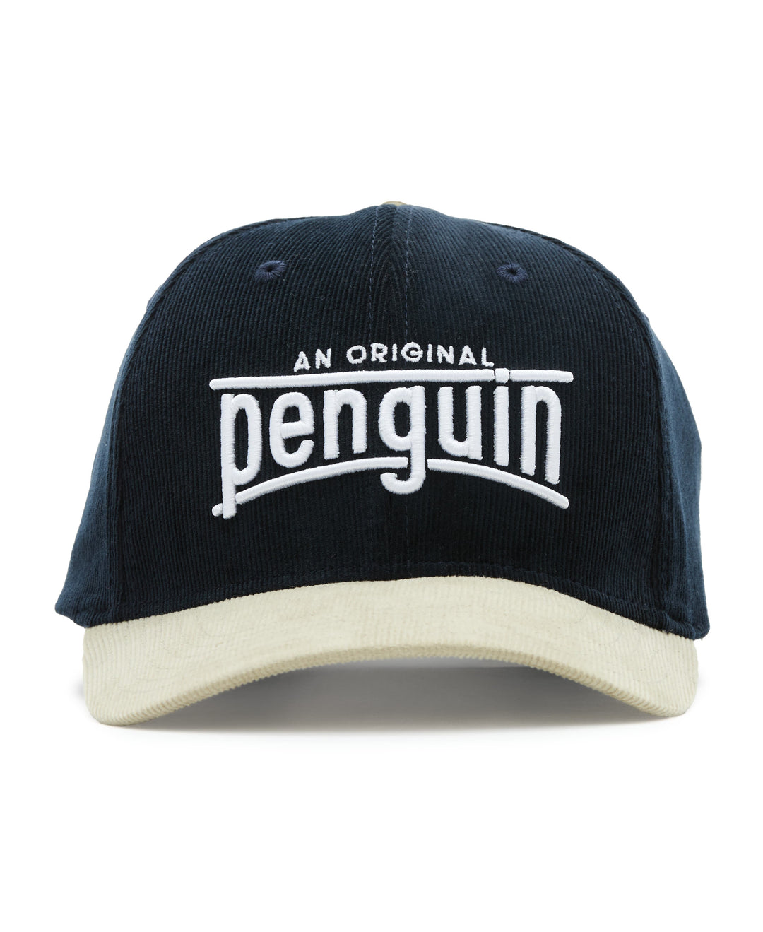 Two-Tone Corduroy Cap