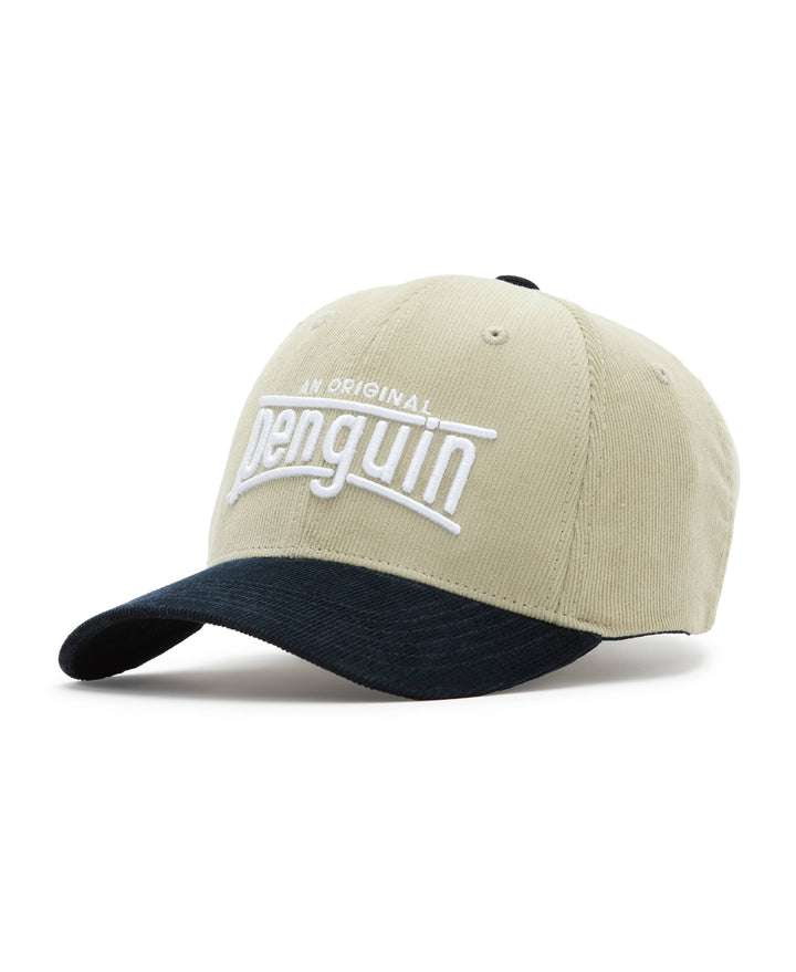 Two-Tone Corduroy Cap