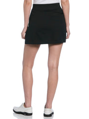 16" Airflux Golf Skort with Active Waistband (Caviar) 