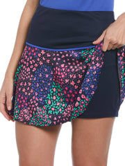 Women's 16" Whimsical Print Flounce Golf Skort