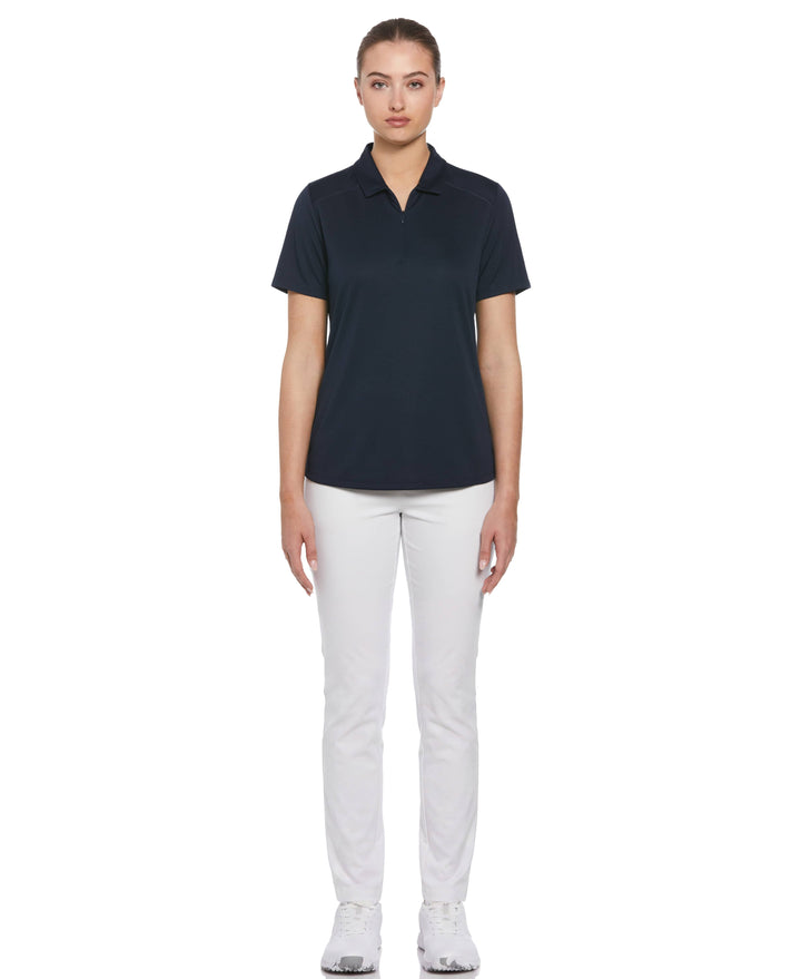 Airflux Short Sleeve Golf Polo (Caviar) 