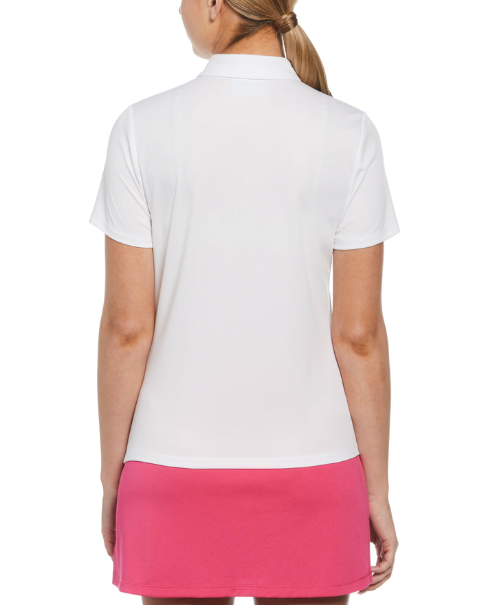 Airflux Short Sleeve Golf Polo (Bright White) 