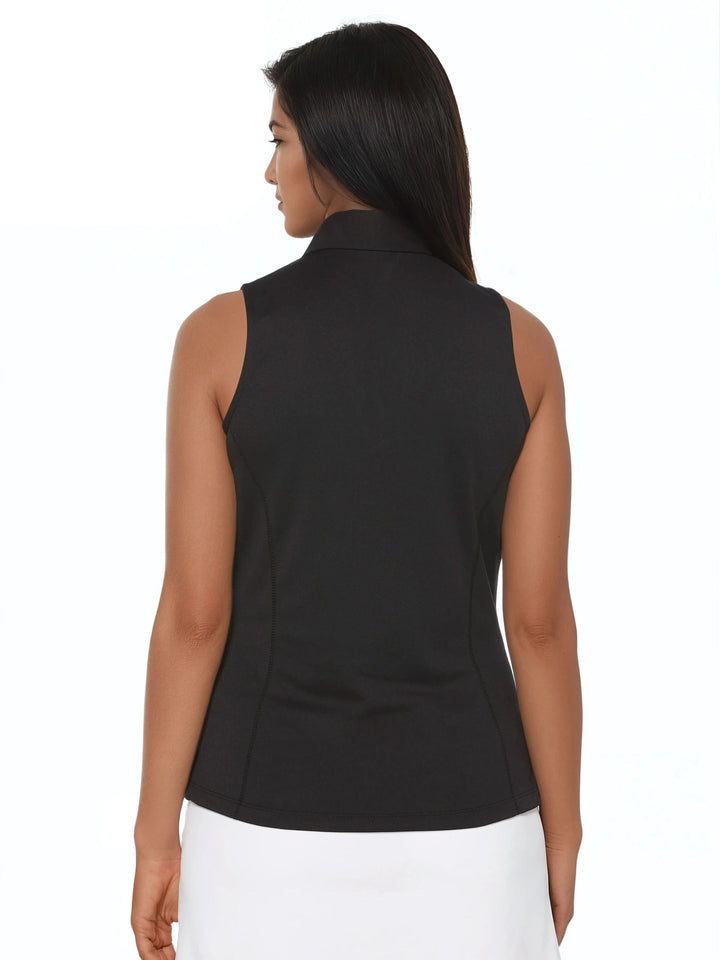 Women's AirFlux™ Solid Sleeveless Golf Polo