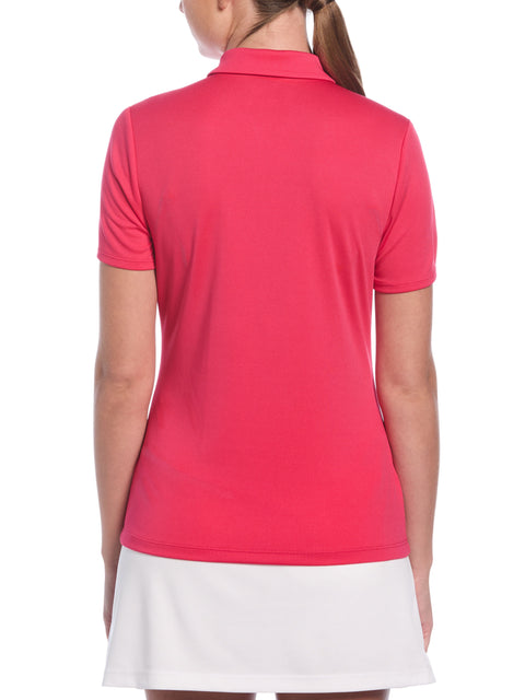 Women's Airflux Polo (Raspberry) 