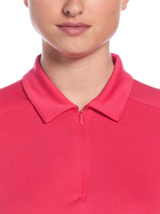 Women's Airflux Polo (Raspberry) 