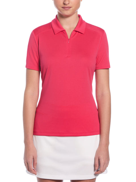 Women's Airflux Polo (Raspberry) 