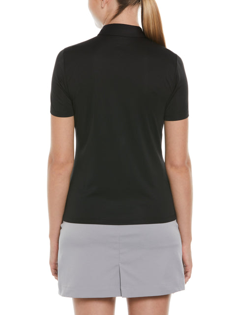 Airflux Short Sleeve Golf Polo (Caviar) 