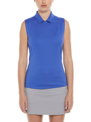 Airflux Sleeveless Golf Polo (Dazzling Blue) 