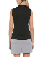 Airflux Sleeveless Golf Polo (Caviar) 