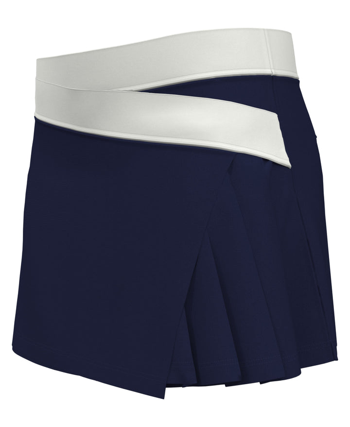 13" Asymmetrical Pleated Tennis Skort (Astral Night) 