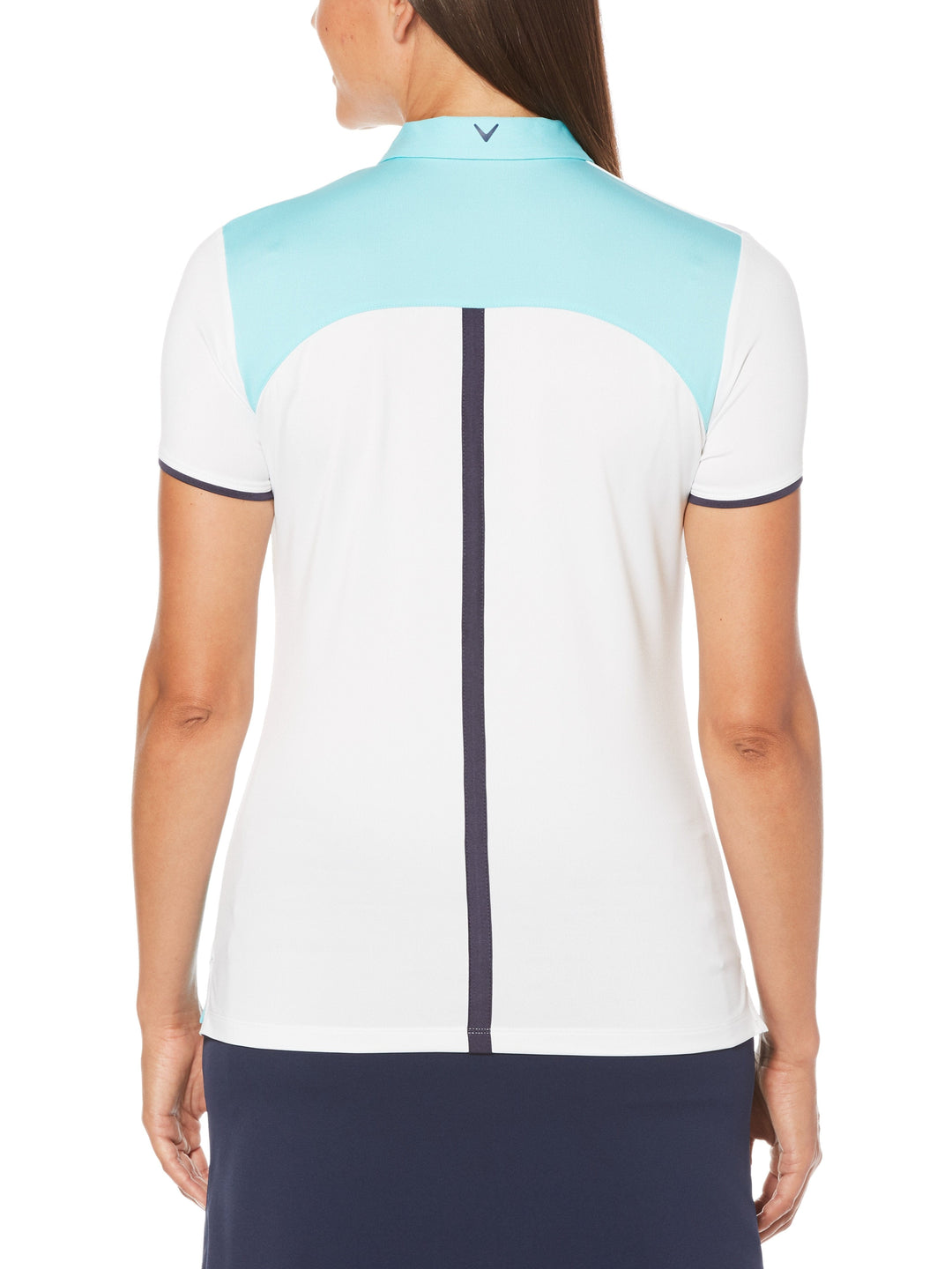 Women's Color Block Polo