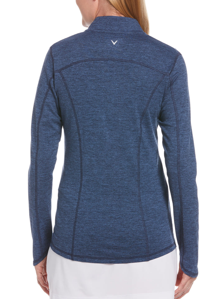 Women's Heather Full Zip Jacket