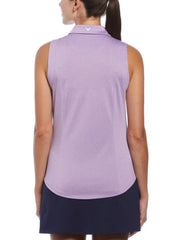 Heather Golf Polo (English Lavender Htr) 