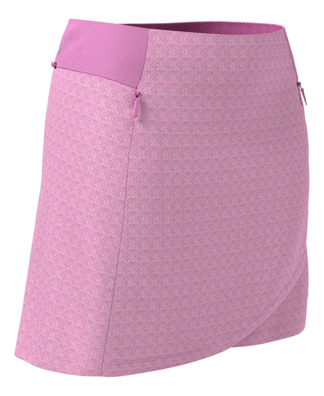 16" Heather Perforated Golf Skort (Sunset Pink Htr) 