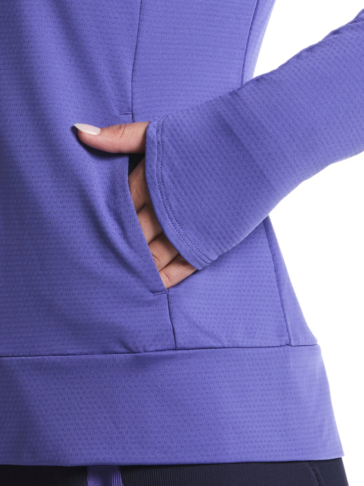 Women's Lightweight Full Zip Golf Shirt