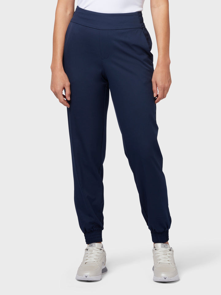 Lightweight Stretch Woven Joggers (Peacoat) 
