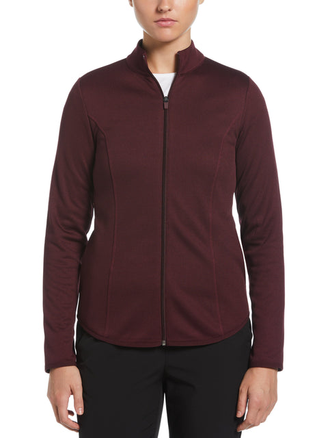 Midweight Layering Full Zip Golf Jacket (Fig) 