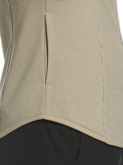 Midweight Layering Full Zip Golf Jacket (Plaza Taupe) 