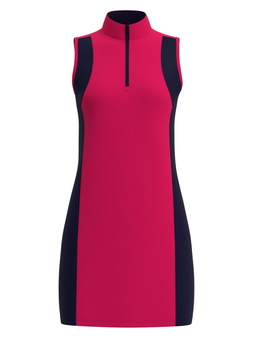 Womens Opti Dri Colorblock Dress (Raspberry Sorbet) 